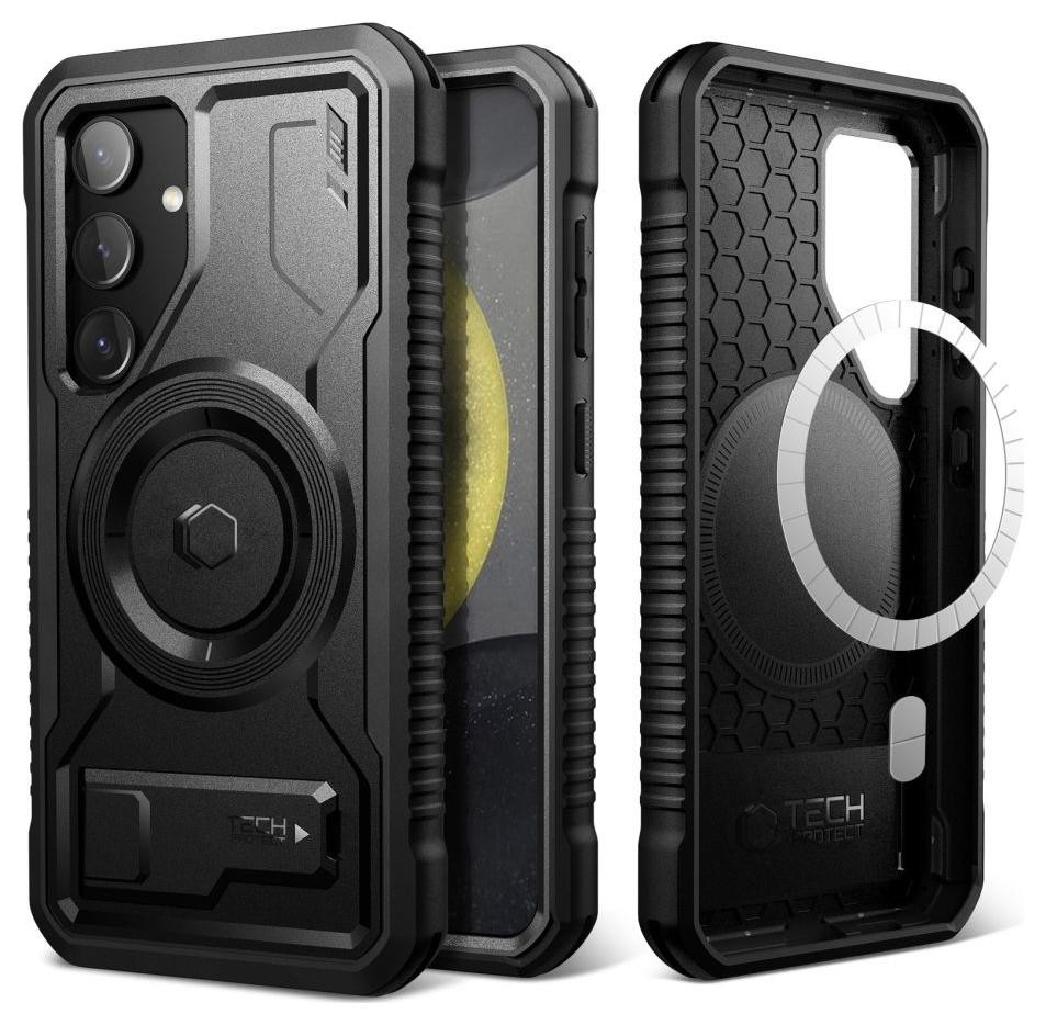 Etui Tech-Protect Kevlar Magsafe+ Galaxy S24 Black