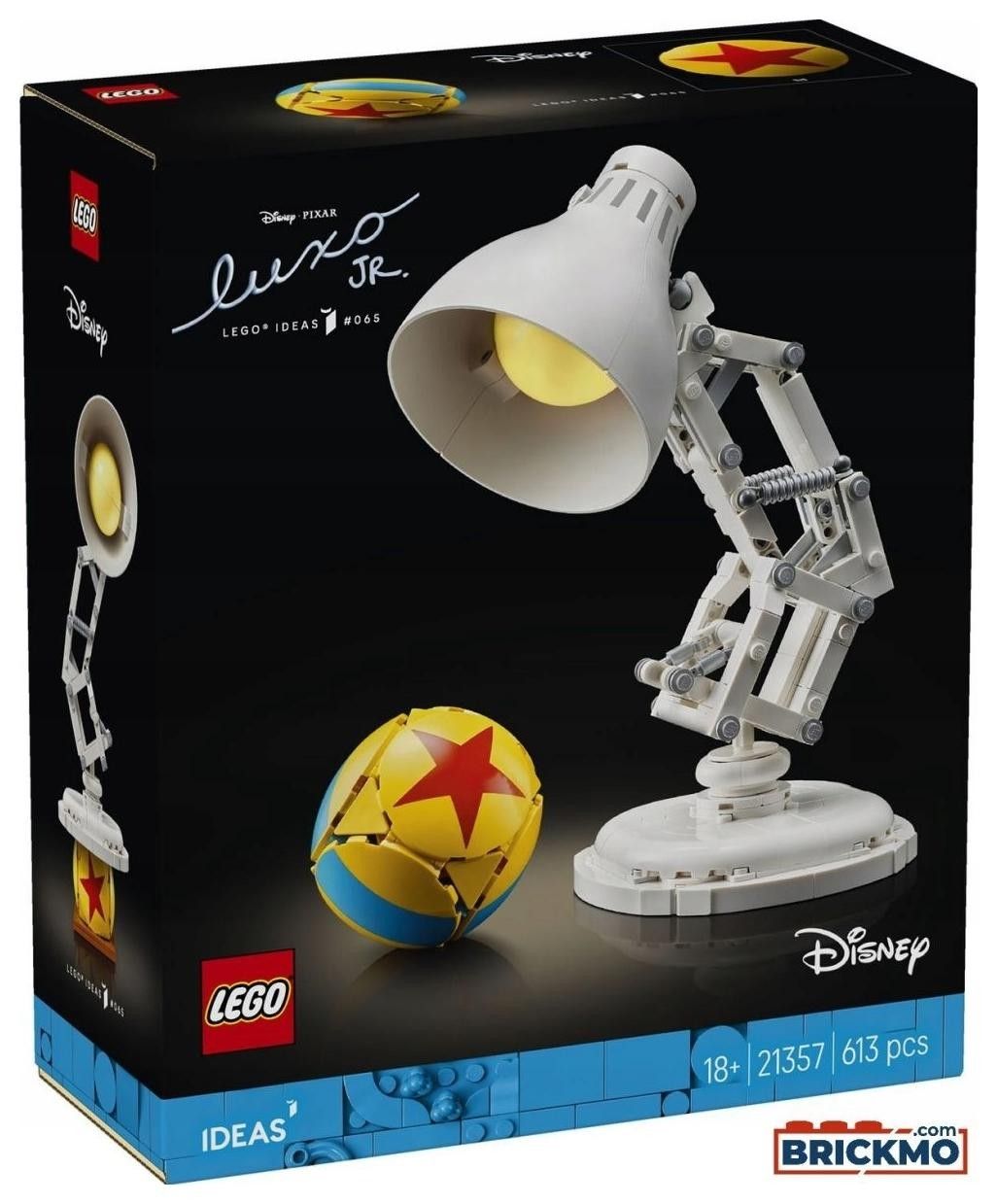 Klocki konstrukcyjne LEGO Ideas 21357 Disney Pixar Luxo Jr.