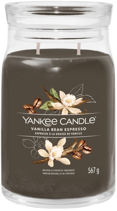 Świeczka duża Yankee Candle Signature Vanilla Bean Espresso Świeca Duża 567g