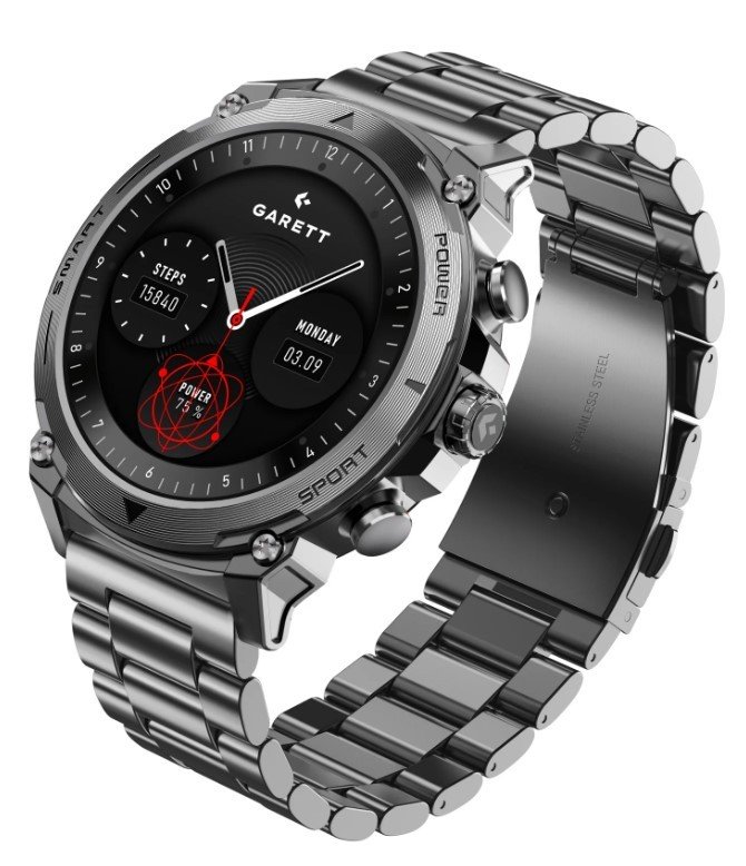 Garett Atom Czarny stalowy