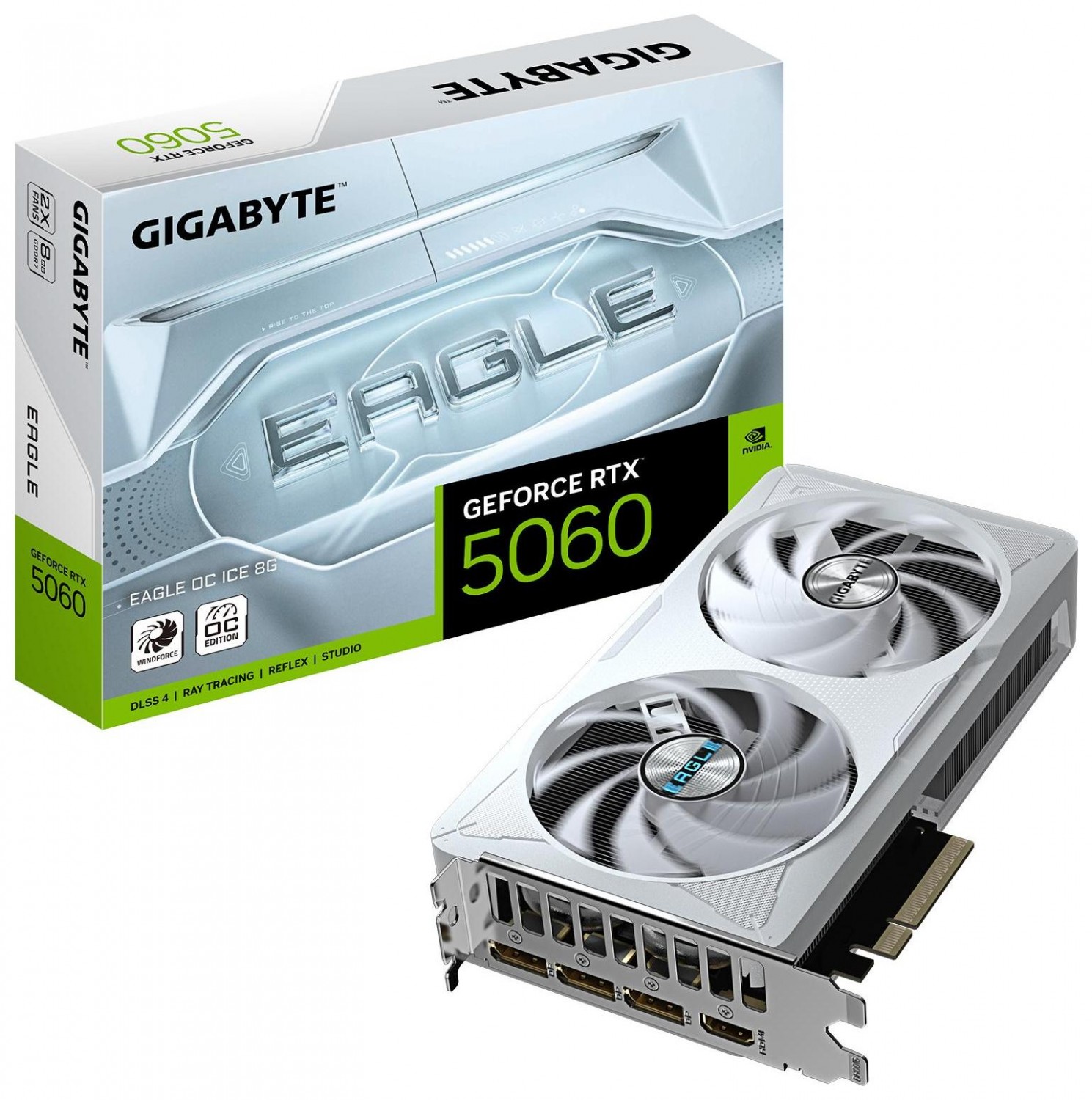 Gigabyte GeForce RTX 5060 EAGLE OC ICE 8GB DLSS 4
