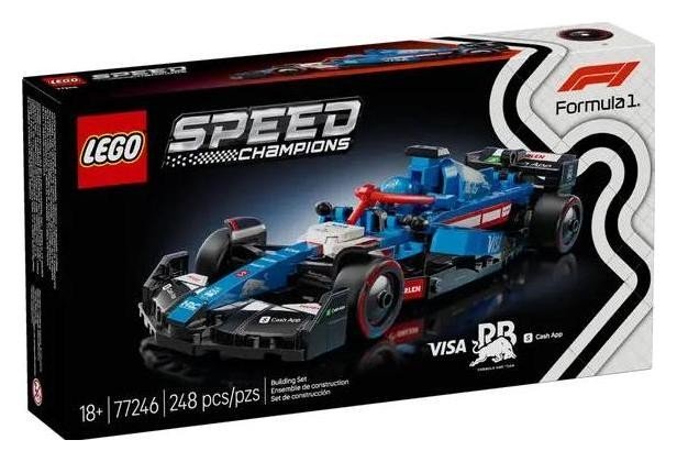 Klocki konstrukcyjne LEGO Speed Champions 77246 Bolid F1 Visa Cash App RB VCARB 01
