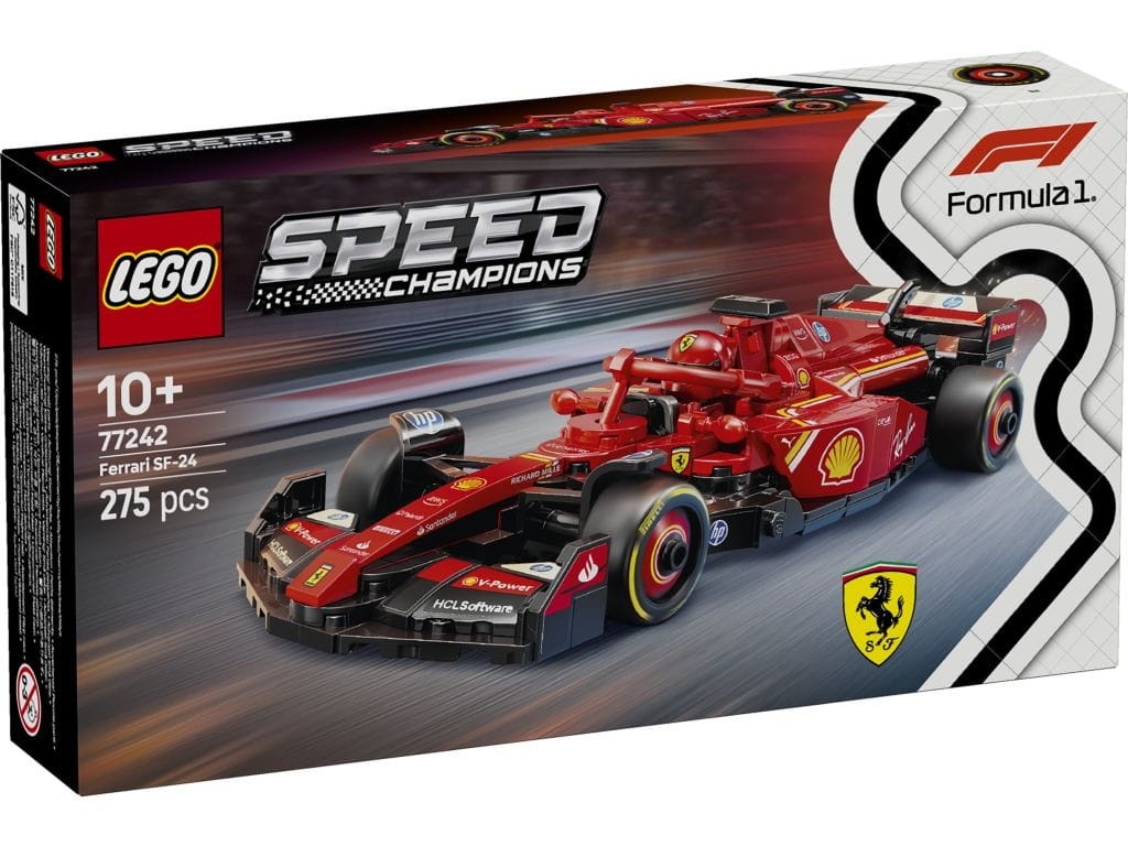 Klocki konstrukcyjne LEGO Speed Champions 77242 Bolid F1 Ferrari SF - 24