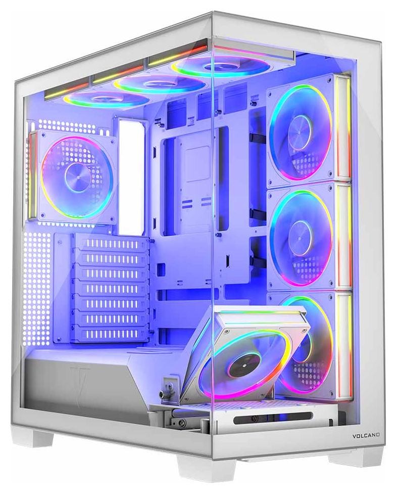 Modecom Volcano Stellar ARGB 8F biała