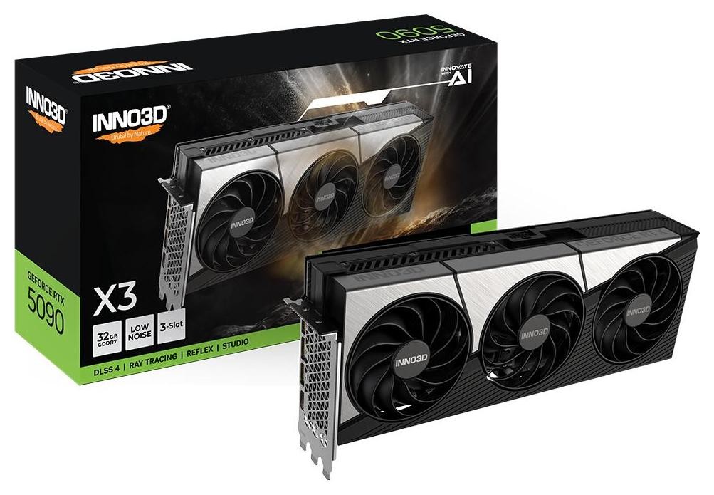 INNO3D GeForce RTX 5090 X3 32GB DLSS 4