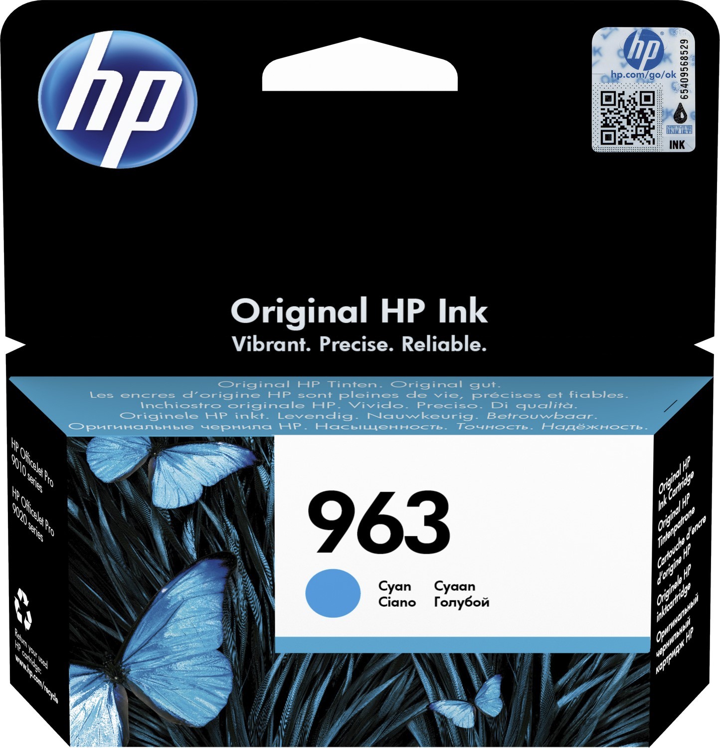 Oryginał HP 963 błękitny 3JA23AE Instant Ink