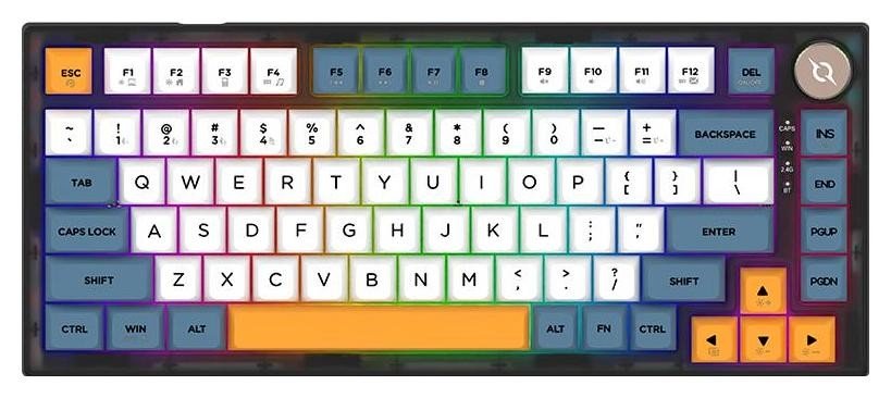 AQIRYS LIBERTAS Wirelles&BT+Wired black