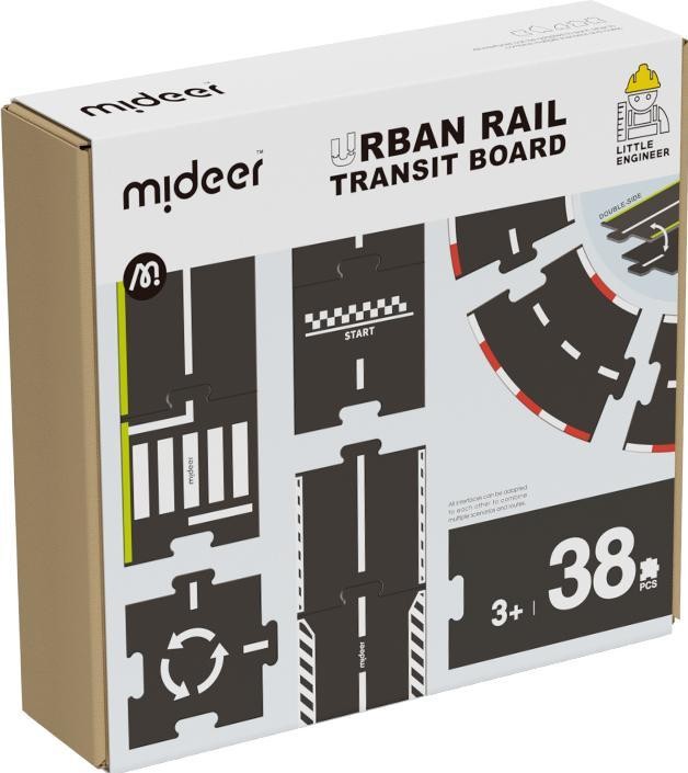 Puzzle Mideer Tor Wyścigowy 38 el. MD6176