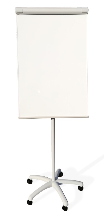 Flipchart,jezdna,magnetyczna,suchościeralna Allboards FL3