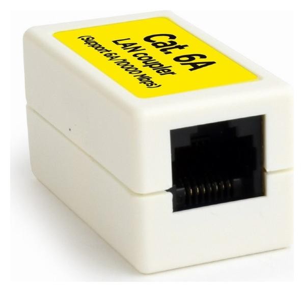 Gembird łącznik Cat. 6 LAN, kolor bialy
