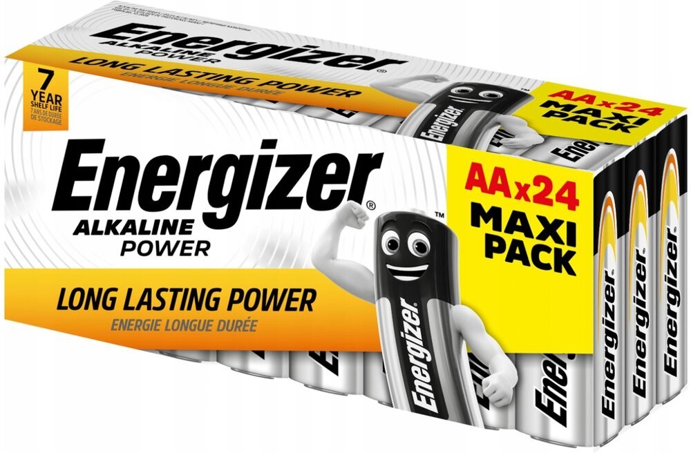 Energizer Alkaline Power - AA / LR6 24 sztuki (box) Maxi Pack