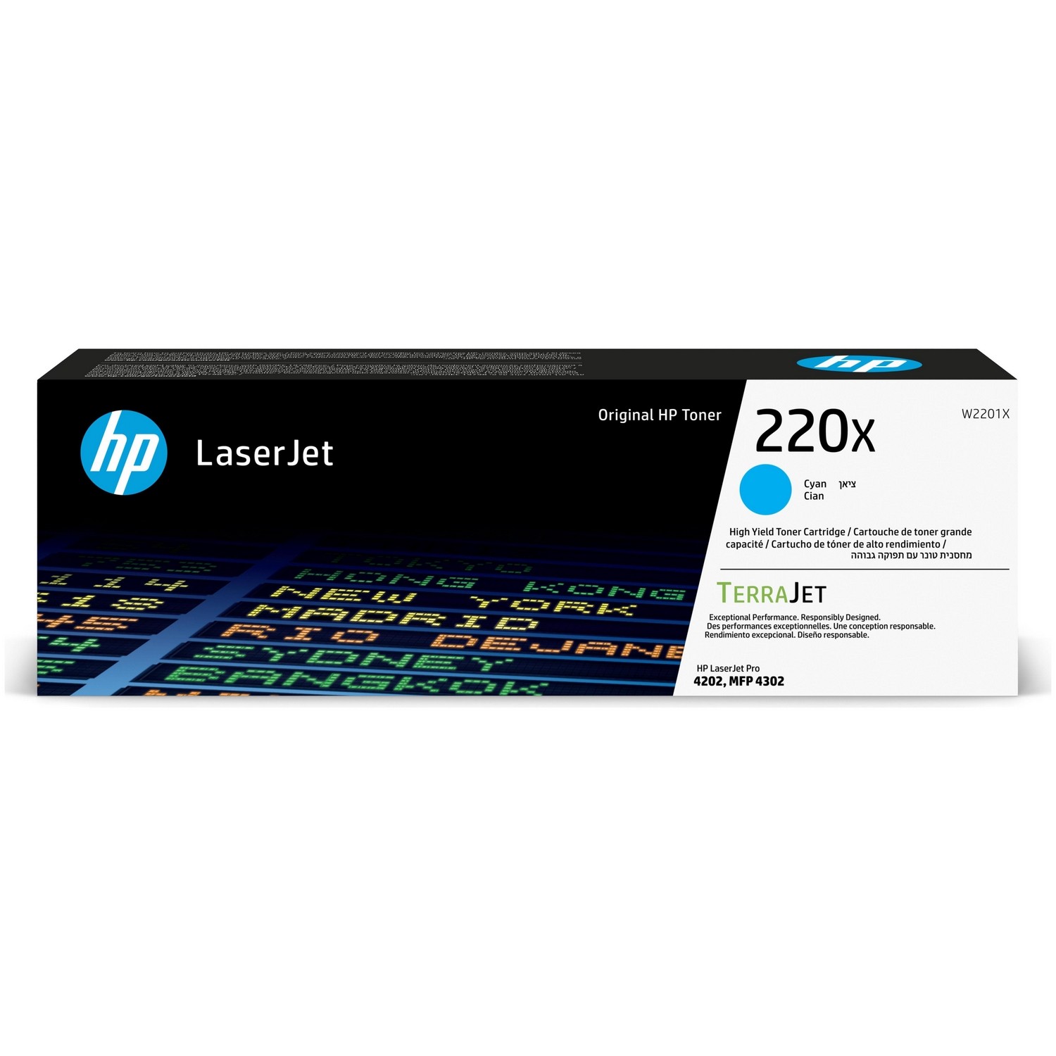 Oryginał Toner HP 220A (W2201X) błękitny