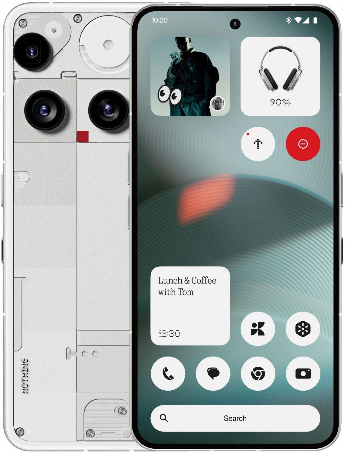 Nothing Phone (3) 5G 12/256GB Biały