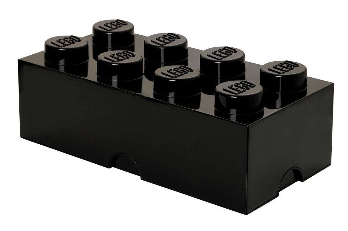 Pudełko na klocki Lego Storage Brick 8 czarny