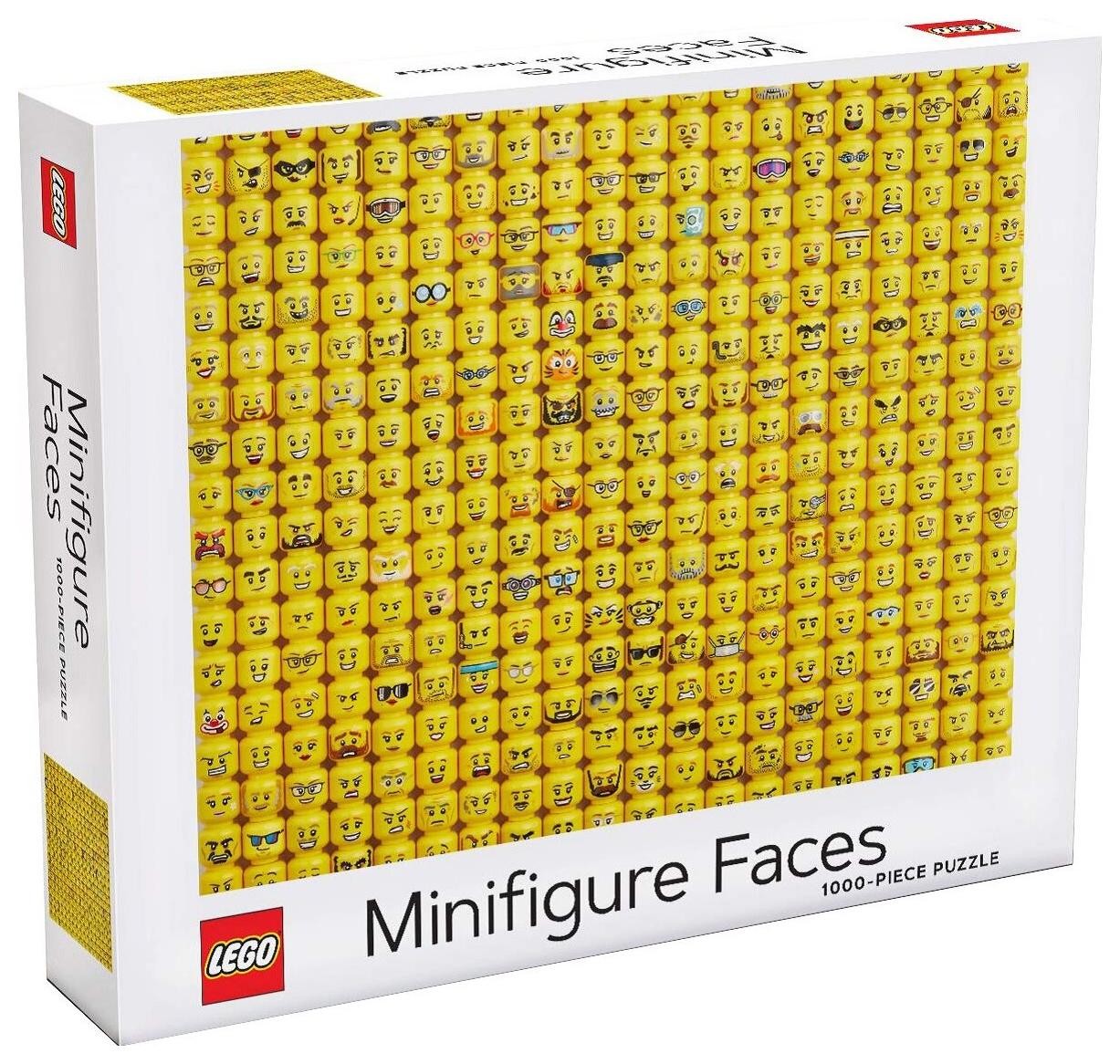 Puzzle LEGO Minifigure Faces 1000el.