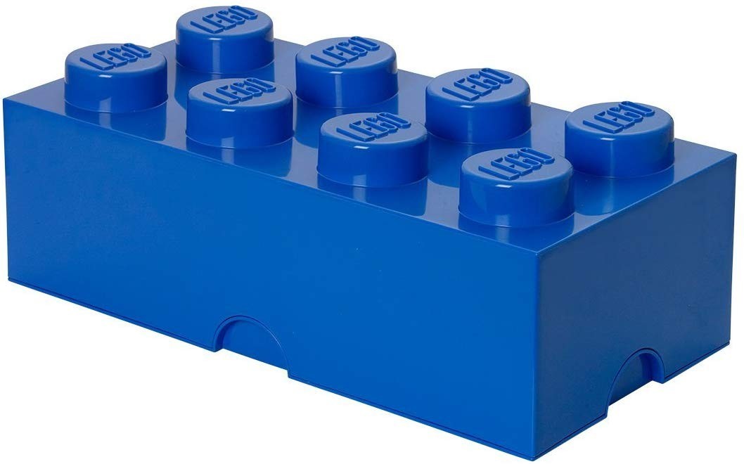 Pudełko na klocki Lego Storage Brick 8 niebieski