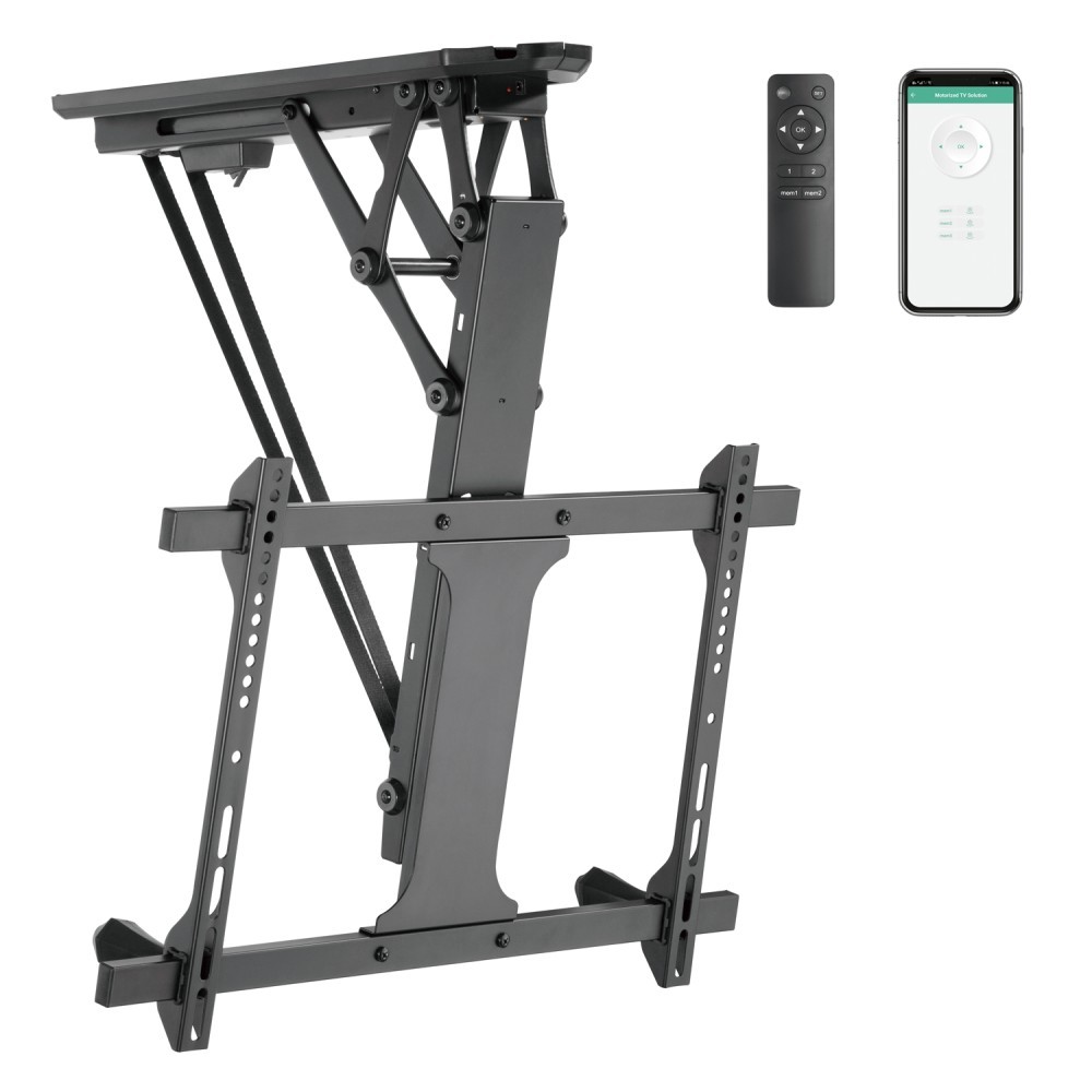 Techly 368680 Uchwyt sufitowy do telewizora LED/LCD, 32-70'', 35kg, z regulacją elektryczną