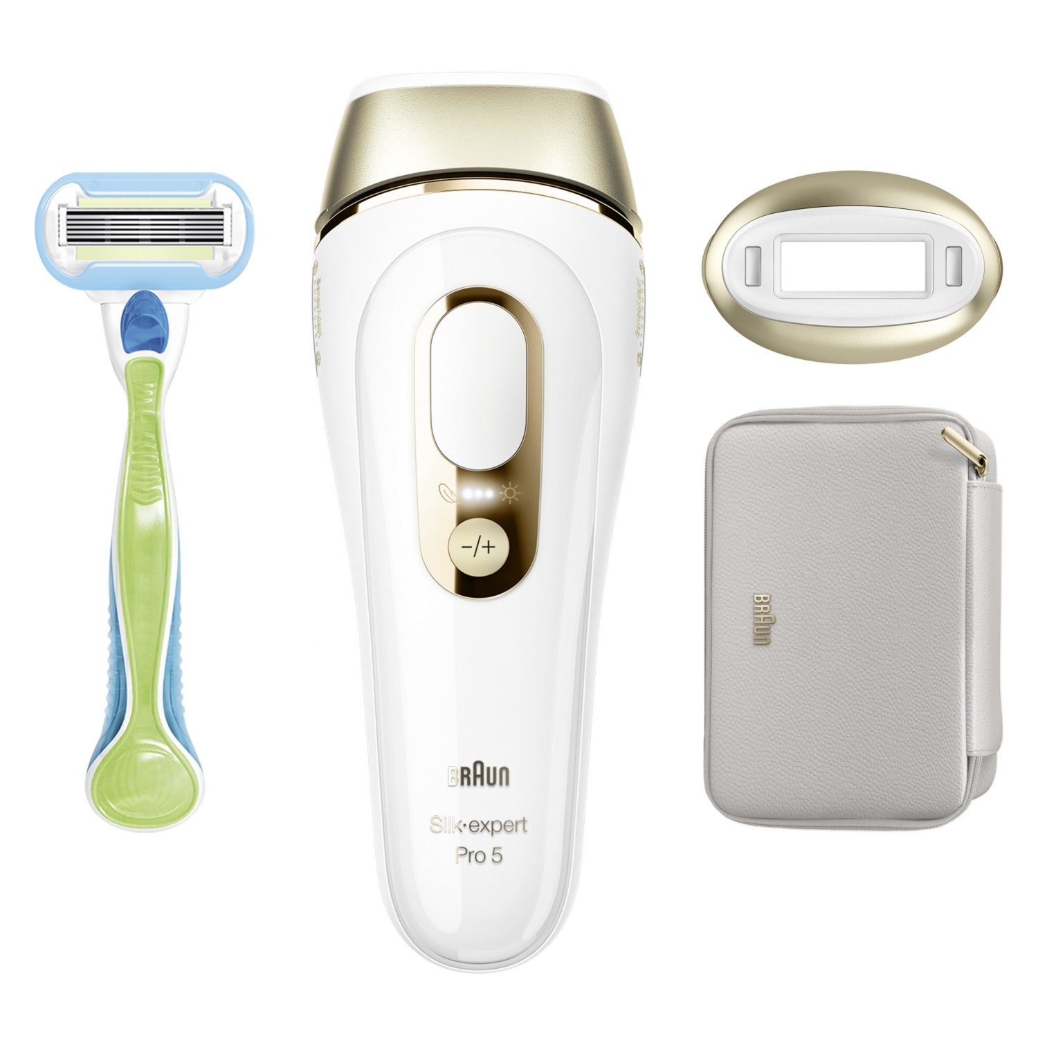 Braun Silk-expert Pro 5 PL5052 IPL biało-złoty