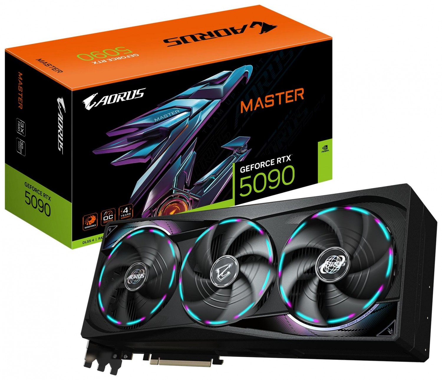 Gigabyte AORUS GeForce RTX 5090 MASTER 32GB DLSS 4