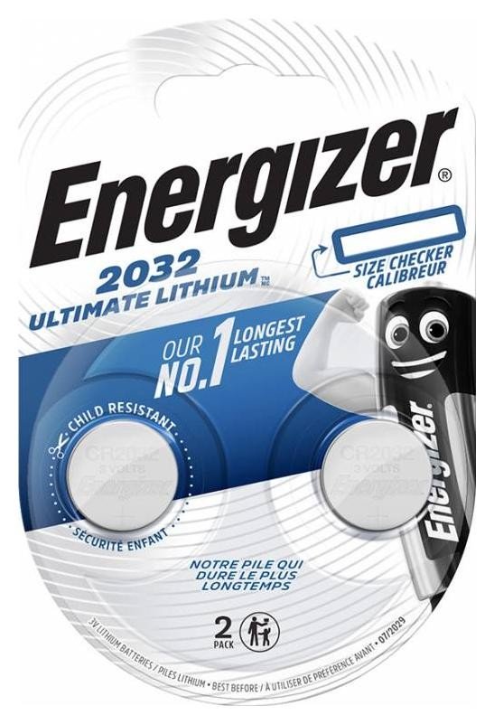 Energizer Ultimate Lithium Cr2032 2 Pack