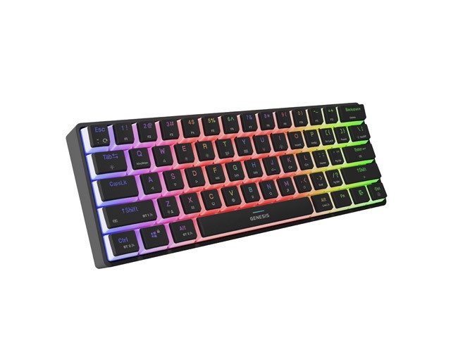 Genesis Thor 660 G2 RGB czarna Gateron Brown