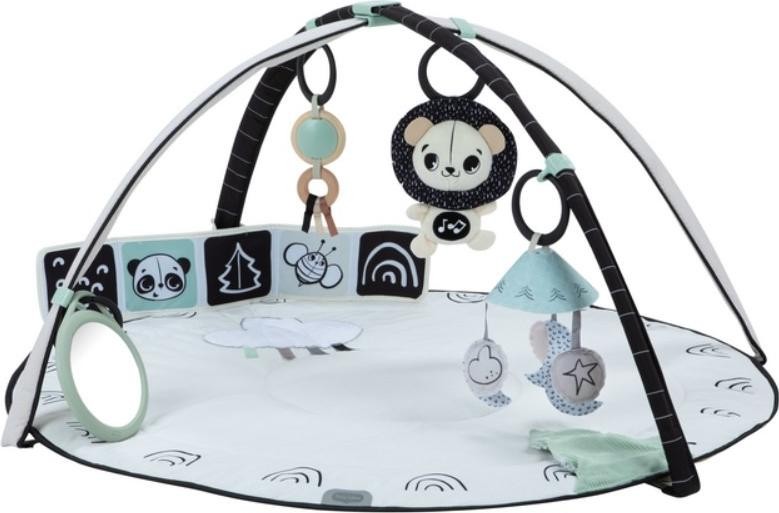 Mata Tiny Love Decor Gimnastyka Dla Bobasa czarno-biały