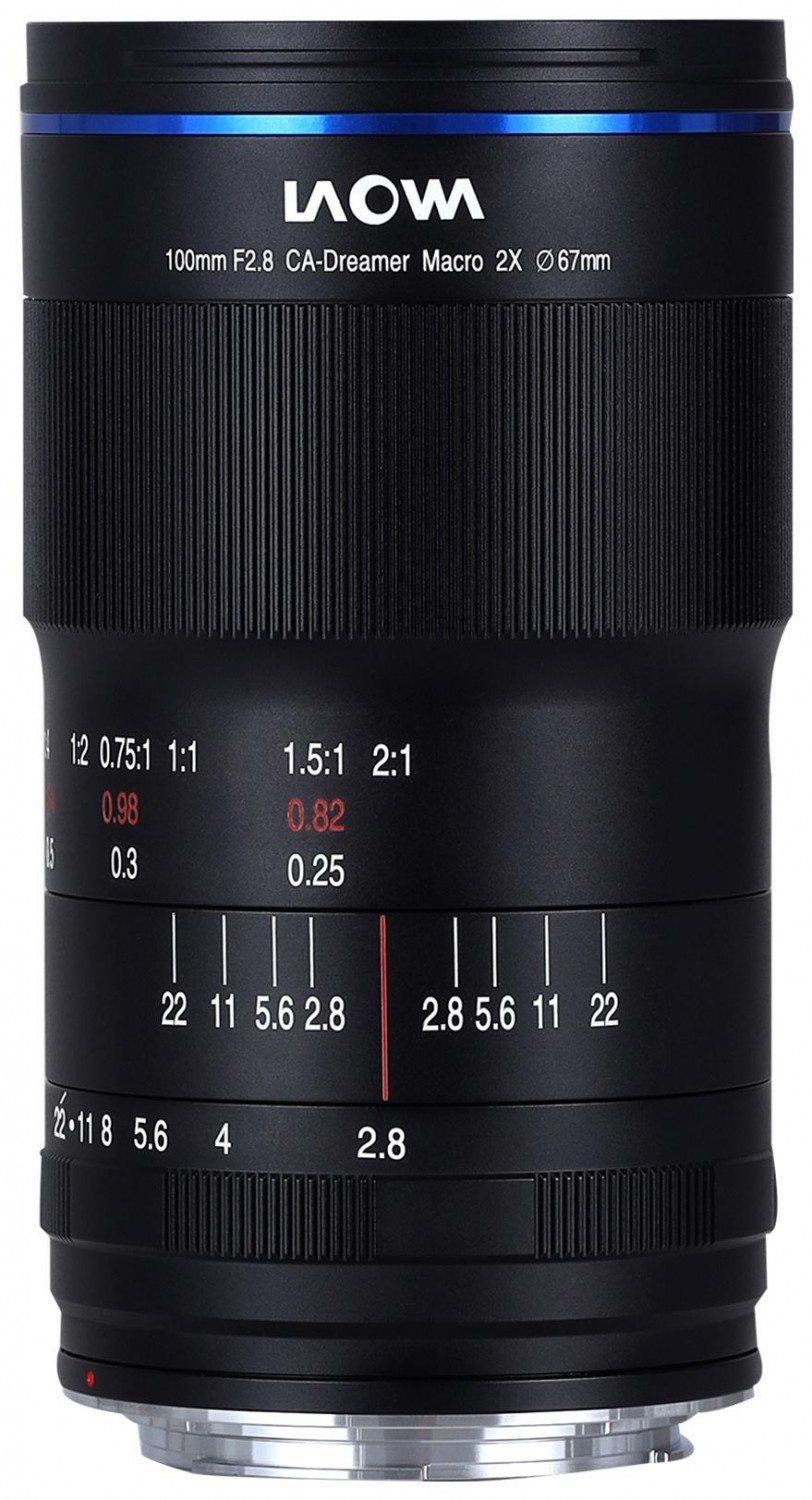 Obiektyw stałoogniskowy LAOWA Venus Optics CA-Dreamer 100 mm f/2.8 Macro 2:1 do Canon EF - manualna przysłona