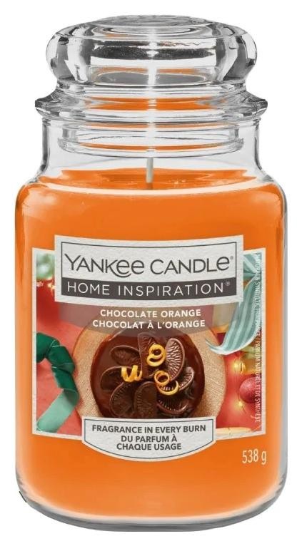 Świeczka duża Yankee Candle Home Inspiration Chocolate Orange Świeca Duża 538g