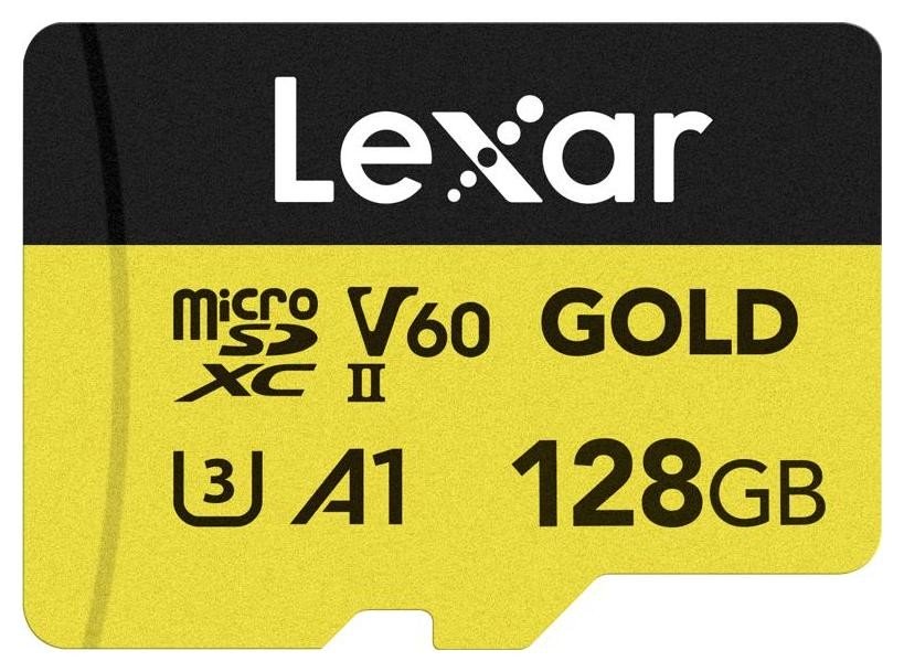 Lexar 256GB microSDXC Professional GOLD UHS-II A1 C10 U3 V60