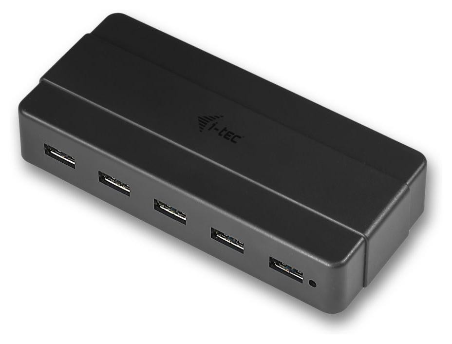 i-tec USB 3.0 Charging HUB 7 HUB Ładujący 7x USB z zasilaczem (2x port ładujący Fast Charge BC 1.2)