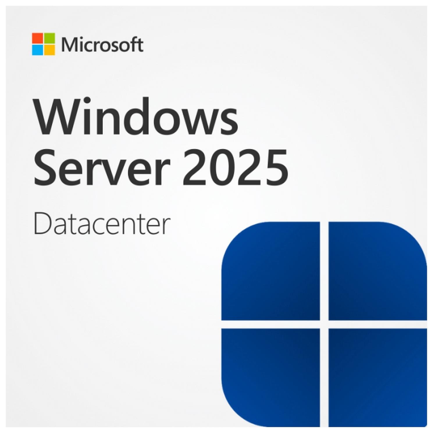 Wirtualizacja serwerów Microsoft Windows Server Datacenter 2025 16 Core CSP
