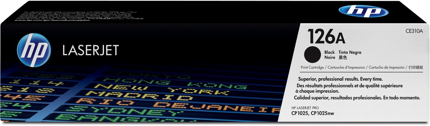 Oryginał Toner HP CE310A czarny