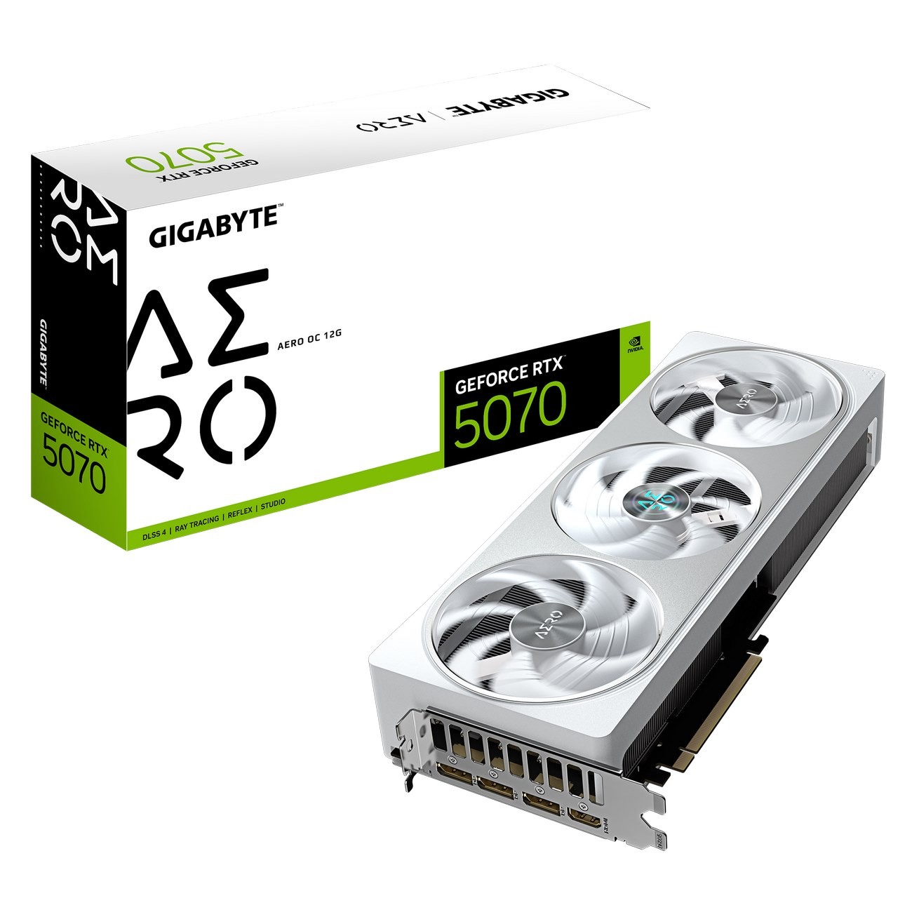 Gigabyte GeForce RTX 5070 AERO OC 12GB DLSS 4