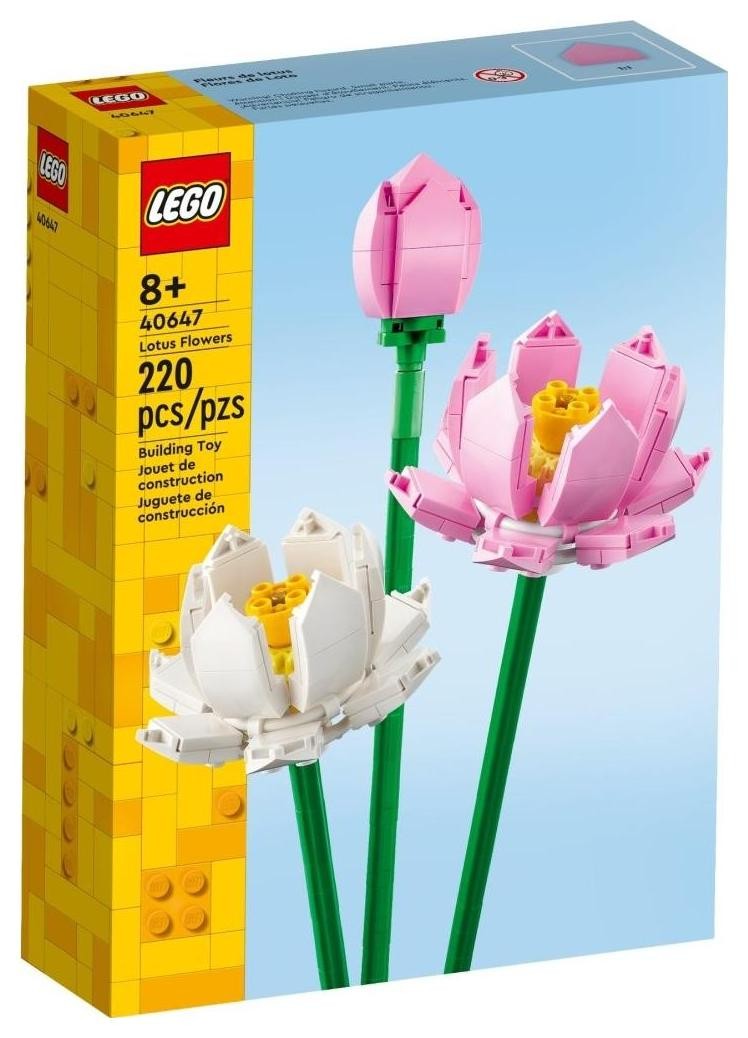 Klocki konstrukcyjne LEGO Kwiaty Lotosu 40647