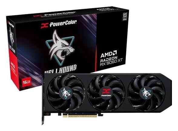 PowerColor Radeon RX 9060 XT Hellhound 16GB OC