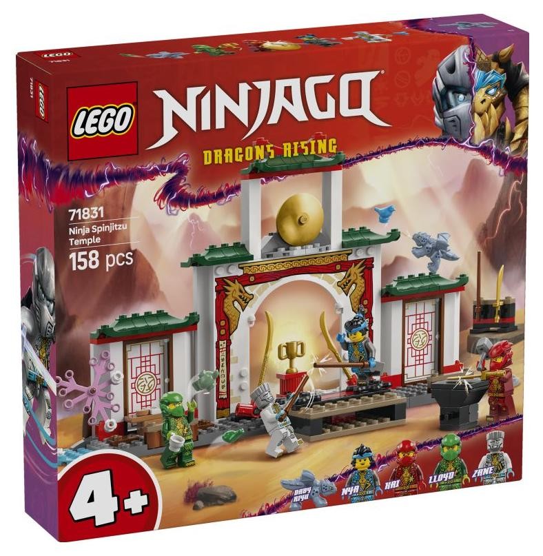 Klocki konstrukcyjne LEGO Ninjago 71831 Świątynia Spinjitzu ninja