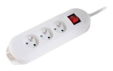 Hama Comfort 3 gniazda, 1,5m | biały