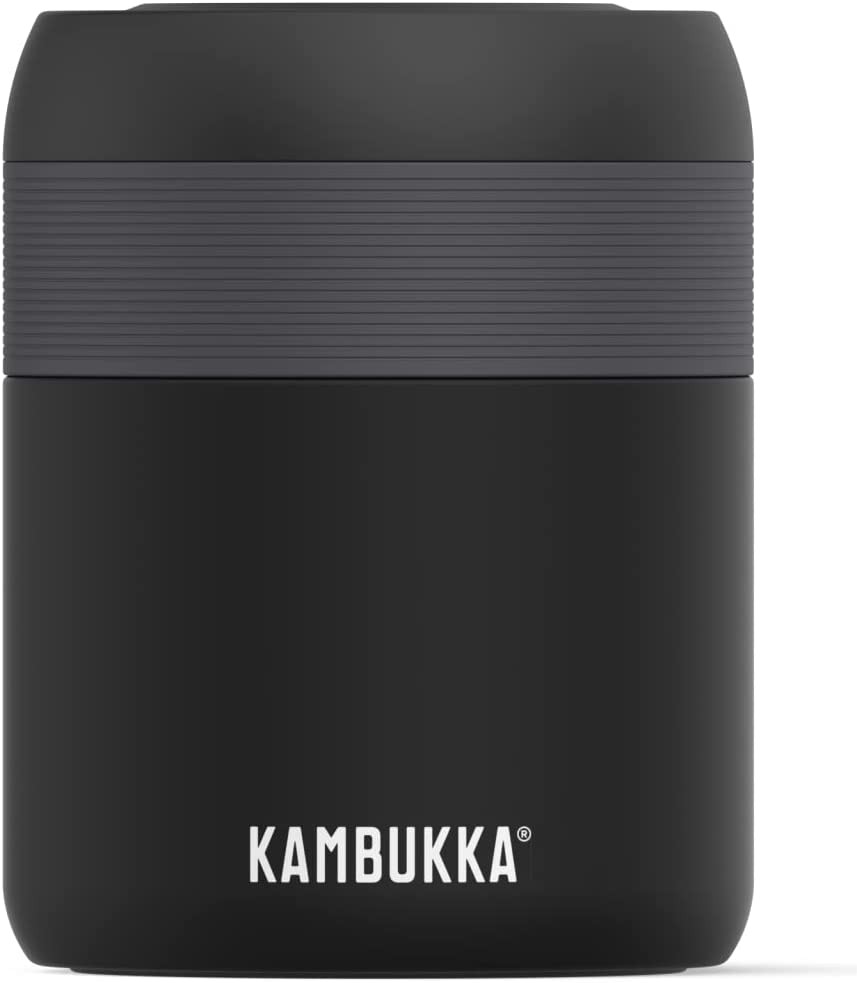 Termos Kambukka Bora Matte Black 600 ml czarny