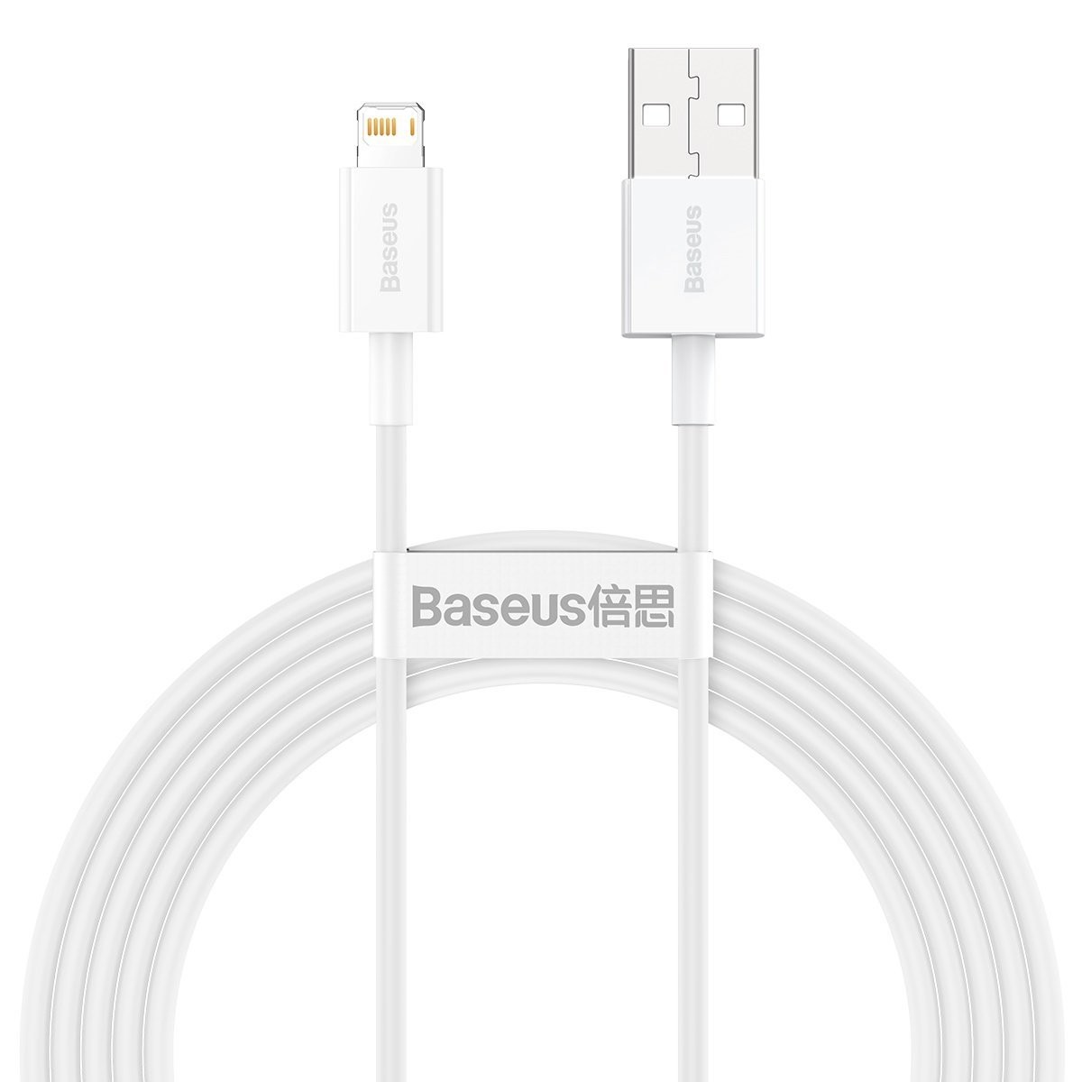 Baseus Superior Series USB do Lightning, 2.4A, 2m (biały)