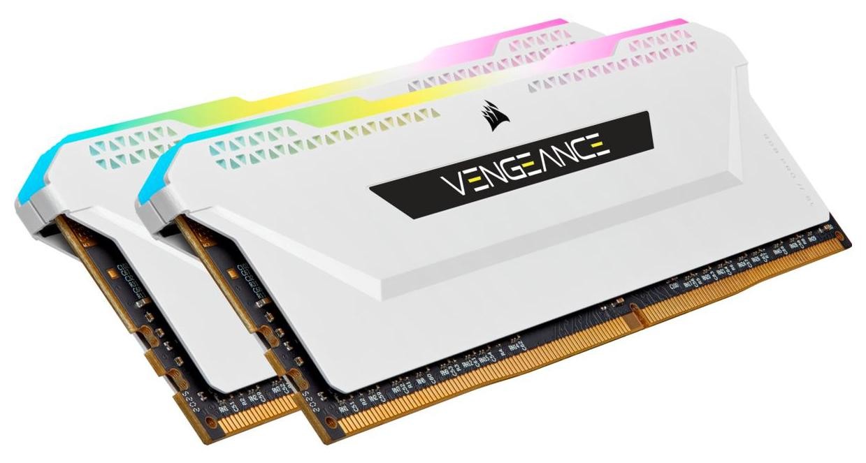 Corsair Vengeance RGB Pro SL White 16GB [2x8GB 3200MHz DDR4 CL16 DIMM]