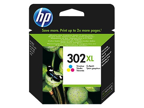 Oryginał HP 302 XL kolor F6U67AE Instant Ink