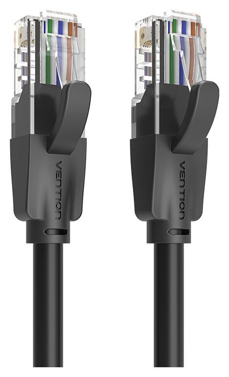 Vention UTP Cat. 6 RJ45 Ethernet 5m, czarny