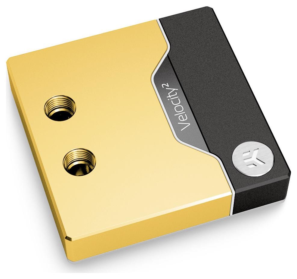 EK Water Blocks EK-Quantum Velocity² D-RGB - 1700 nikiel + złoto