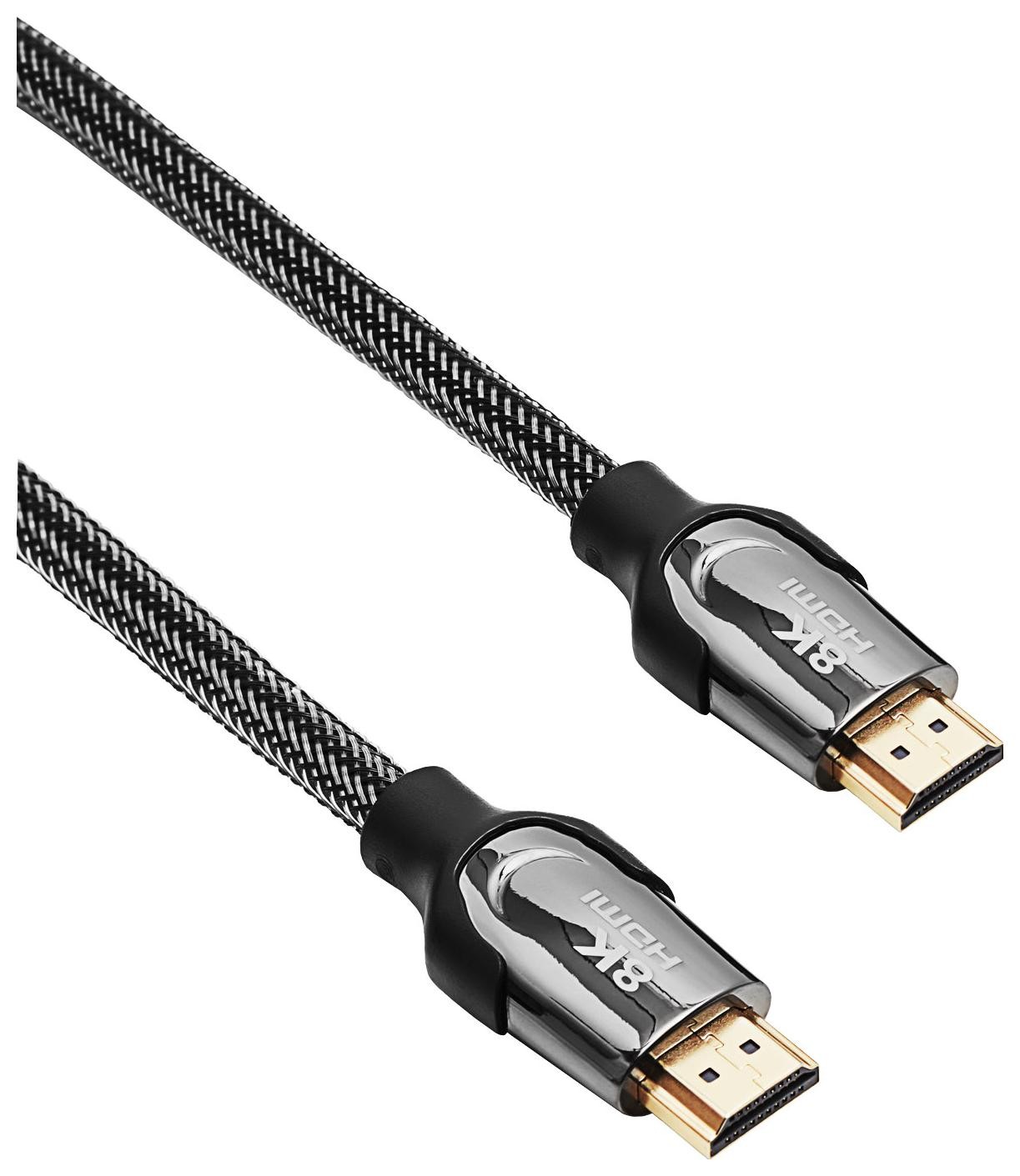 Akyga AK-HD-15S HDMI ekranowany CU 48Gb/s 8K@60Hz 4K@120Hz ver. 2.1 1.5m