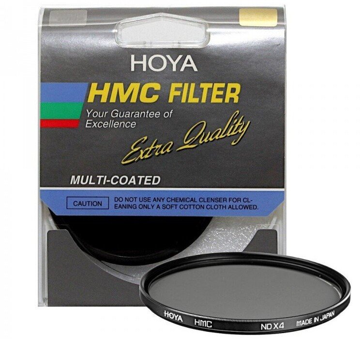 Hoya ND4 HMC IN SQ,CASE 58 MM
