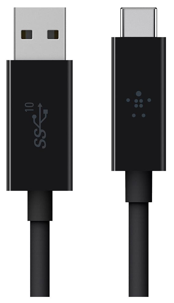 Belkin F2CU029bt1M-BLK USB-C - USB A 3.1