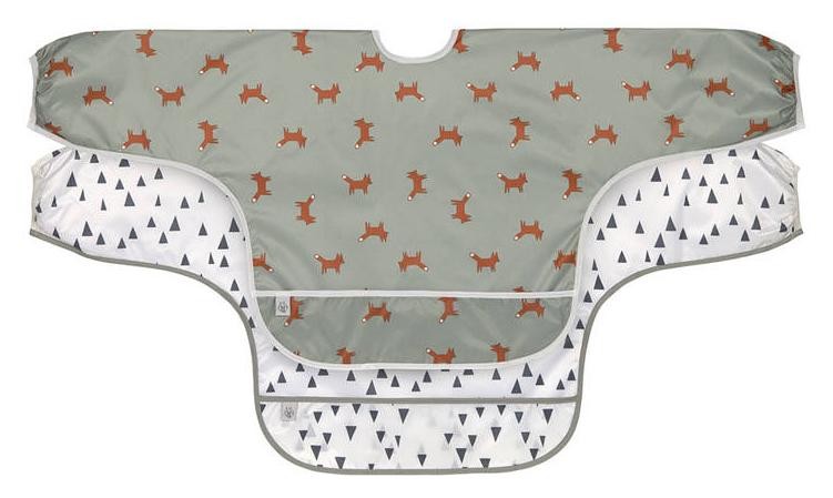 Śliniak Lassig Little Forest Lisek Zestaw Śliniaków z Długim Rękawem 6m+