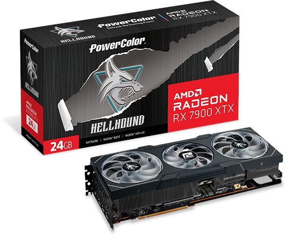 PowerColor Radeon RX 7900 XTX Hellhound 24GB GDDR6
