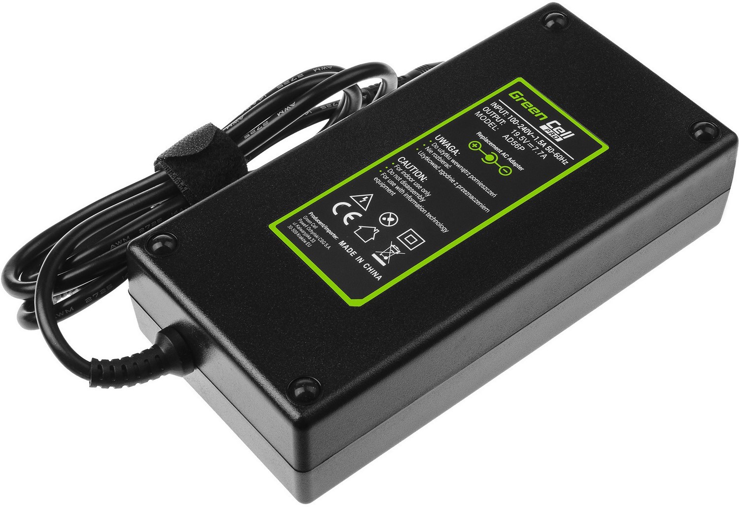 Zamiennik Green Cell PRO do Asus 150W 19.5V (wtyk 5.5x2.5)