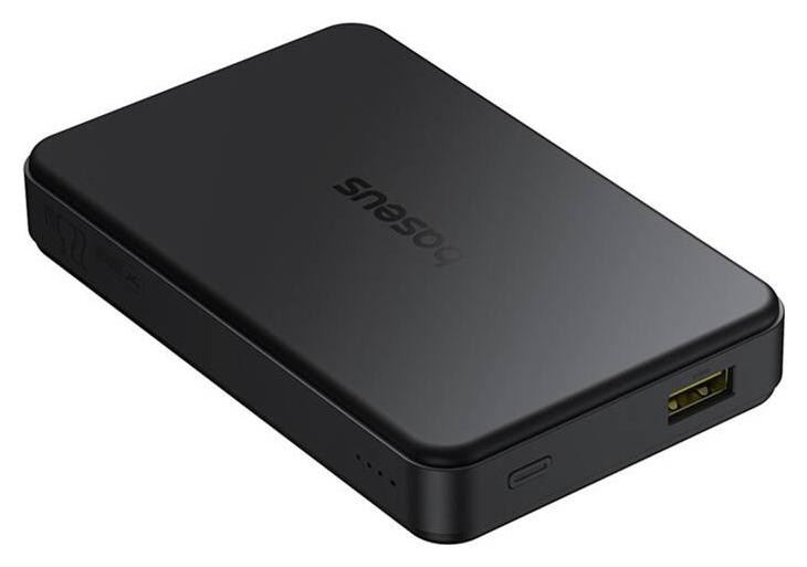 Baseus Airpow Ⅱ Qi2 USB USB-C 22.5W 10000mAh czarny